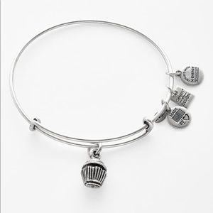 Alex and Ani cupcake birthday bracelet